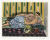 HENRI MATISSE (after) Odalisque au coffret rouge